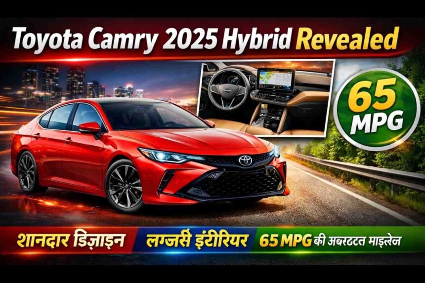 Toyota Camry 2025 Hybrid Revealed
