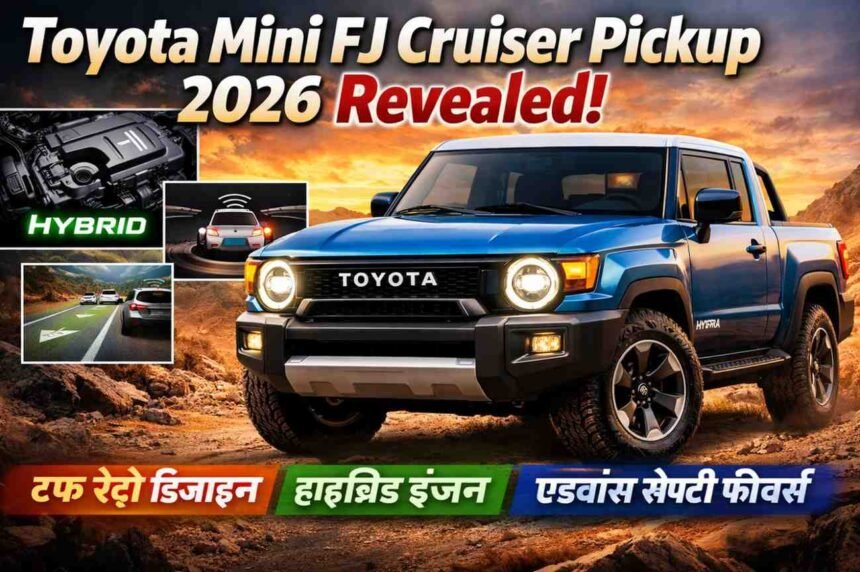 Toyota Mini FJ Cruiser Pickup 2026 Revealed
