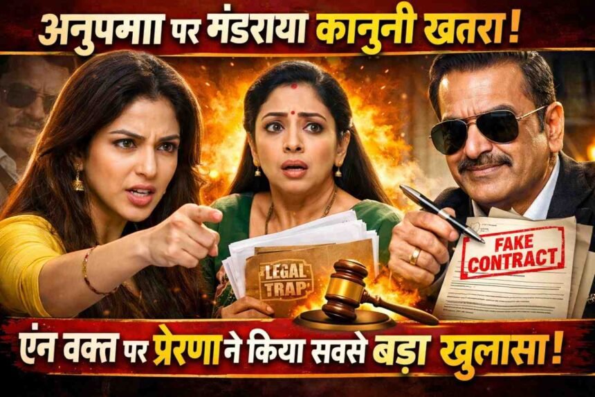 Anupama: अनुपमा पर मंडराया कानूनी खतरा! ऐन वक्त पर प्रेरणा ने किया सबसे बड़ा खुलासा
