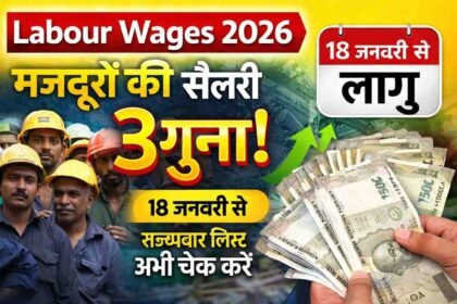 Labour Wages Increase 2026: 18 जनवरी से मजदूरों की सैलरी 3 गुना! राज्यवार लिस्ट अभी चेक करें