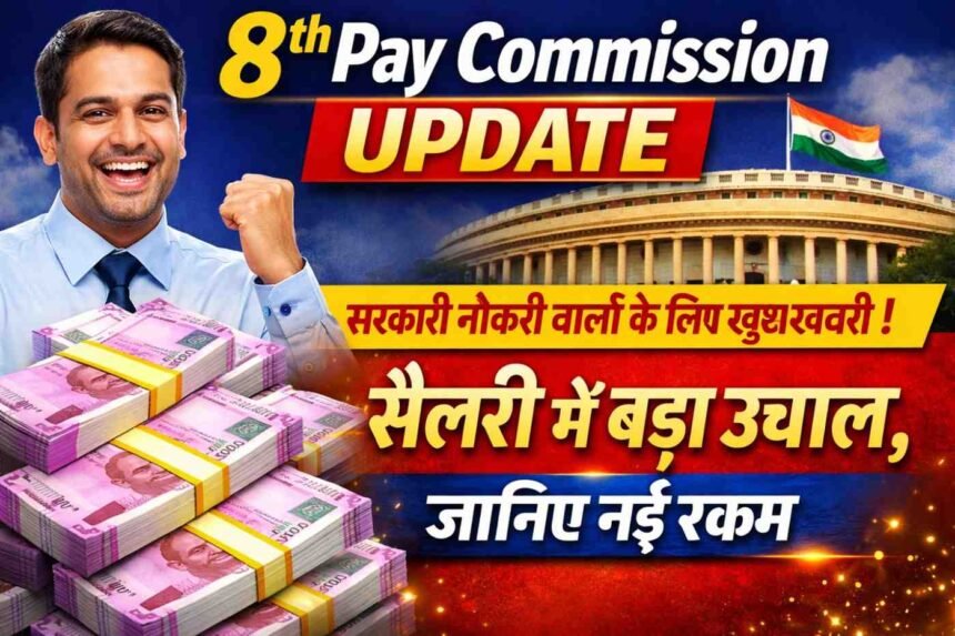 8th Pay Commission Update: सरकारी नौकरी वालों के लिए खुशखबरी! सैलरी में बड़ा उछाल, जानिए नई रकम