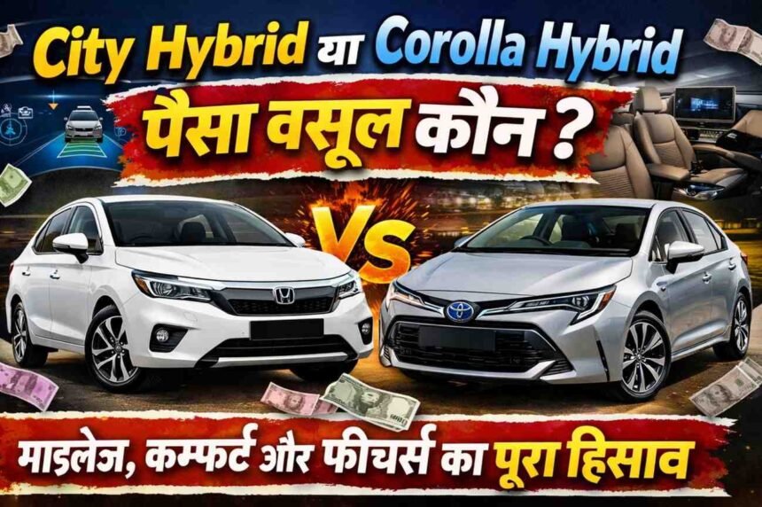City Hybrid या Corolla Hybrid