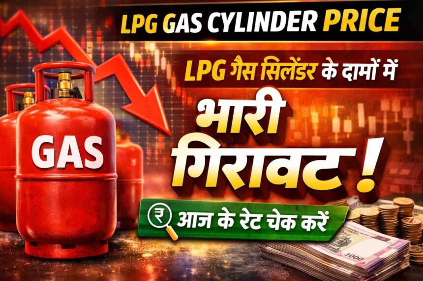 LPG Gas Cylinder Price: LPG गैस सिलेंडर के दामों में भारी गिरावट, आज के रेट चेक करें