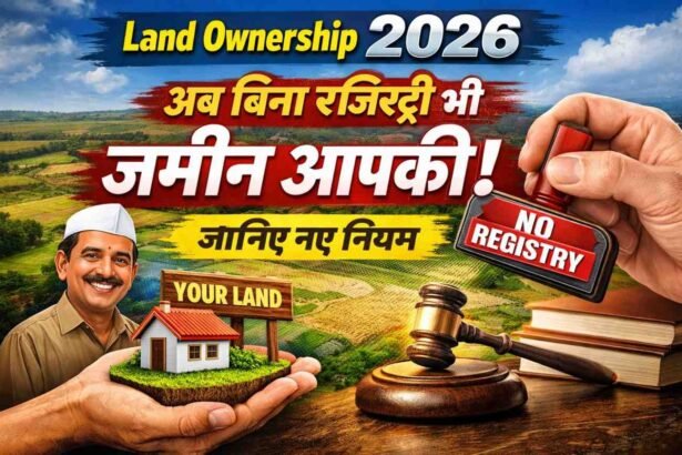 Land Ownership 2026: अब बिना रजिस्ट्री भी जमीन आपकी! जानिए नए नियम